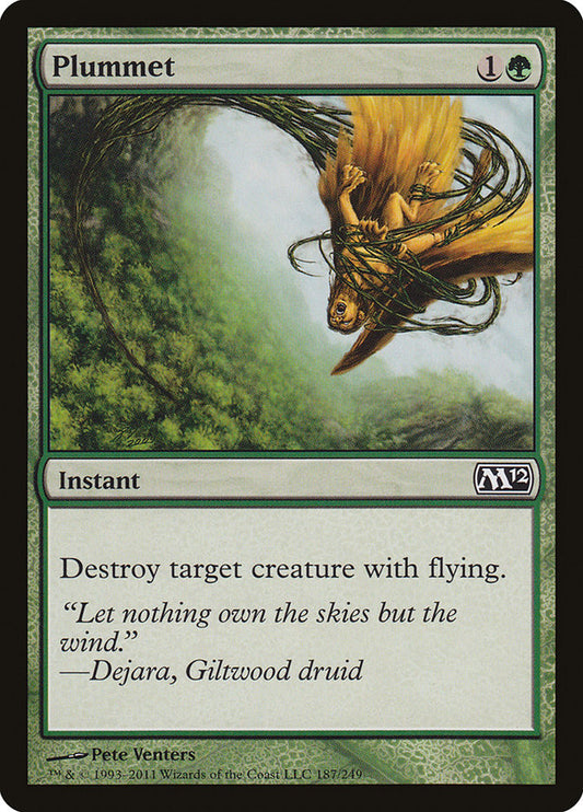 Plummet [Core Set 2012] [Foil]