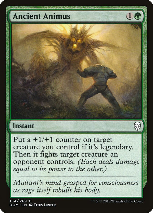 Ancient Animus [Dominaria] [Foil]