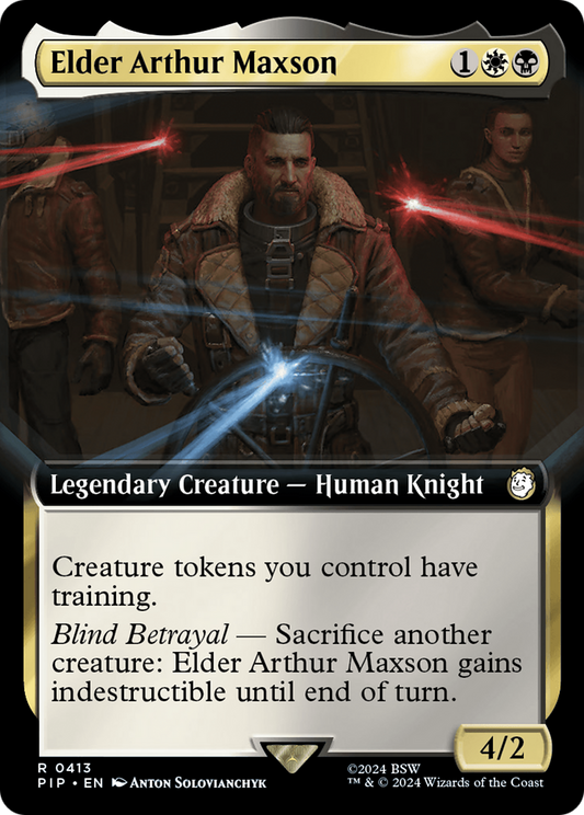 Elder Arthur Maxson (Extended Art) [Fallout] [Foil]