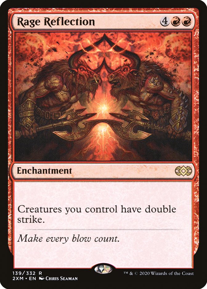 Rage Reflection [Double Masters] [Foil]