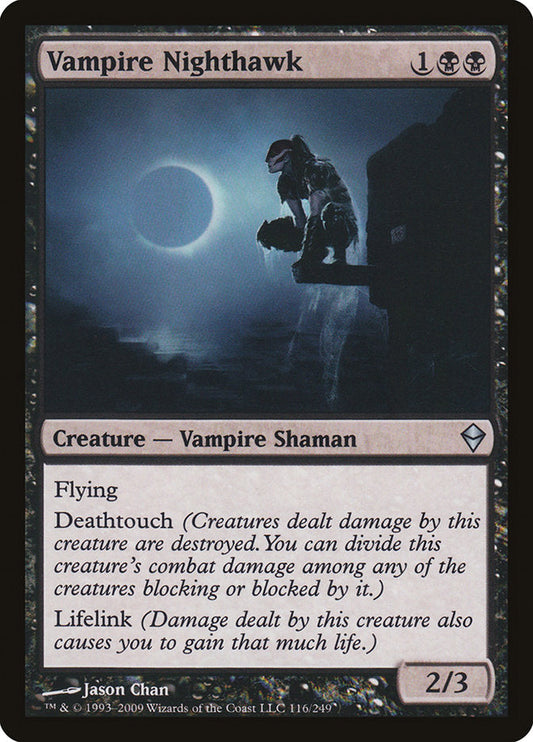 Vampire Nighthawk [Zendikar] [Foil]