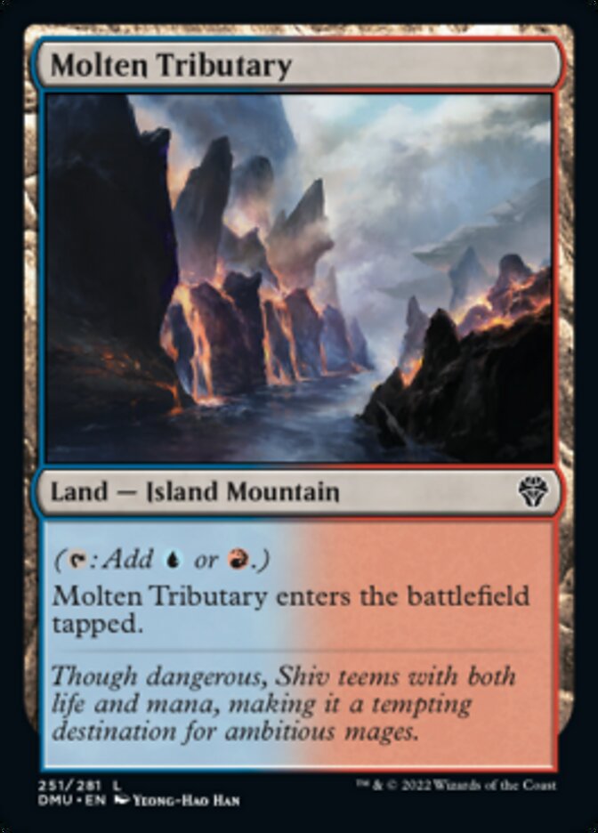 Molten Tributary [Dominaria United] [Foil]