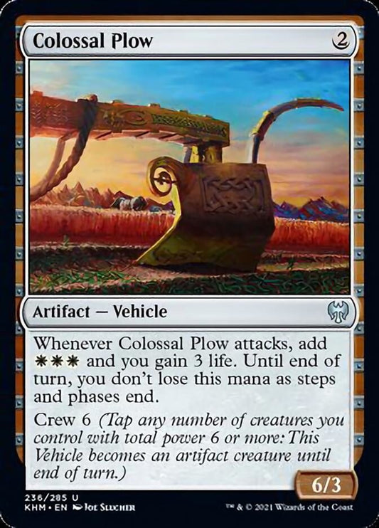 Colossal Plow [Kaldheim] [Foil]