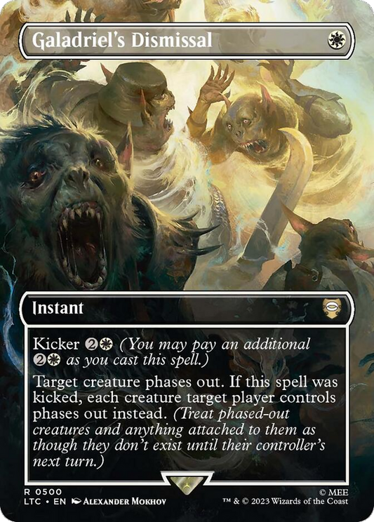 Galadriel's Dismissal (Borderless) [The Lord of the Rings: Tales of Middle-Earth Commander] [Foil]