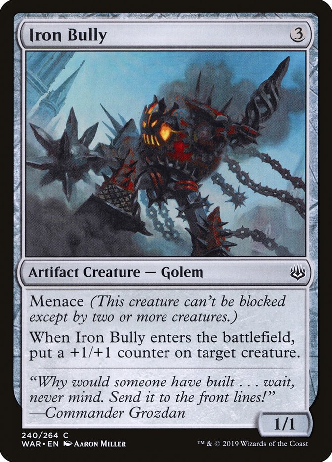 Iron Bully [War of the Spark] [Foil]