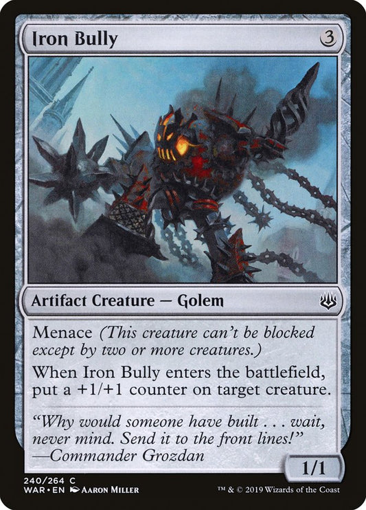 Iron Bully [War of the Spark] [Foil]