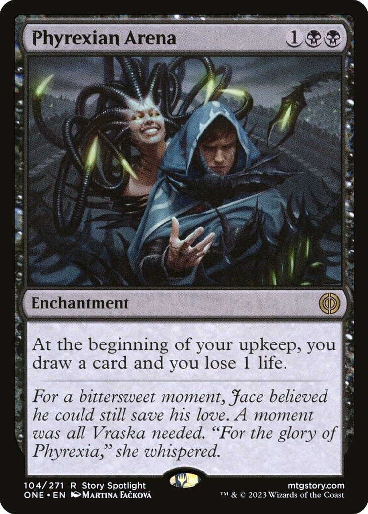 Phyrexian Arena [Phyrexia: All Will Be One] [Foil]