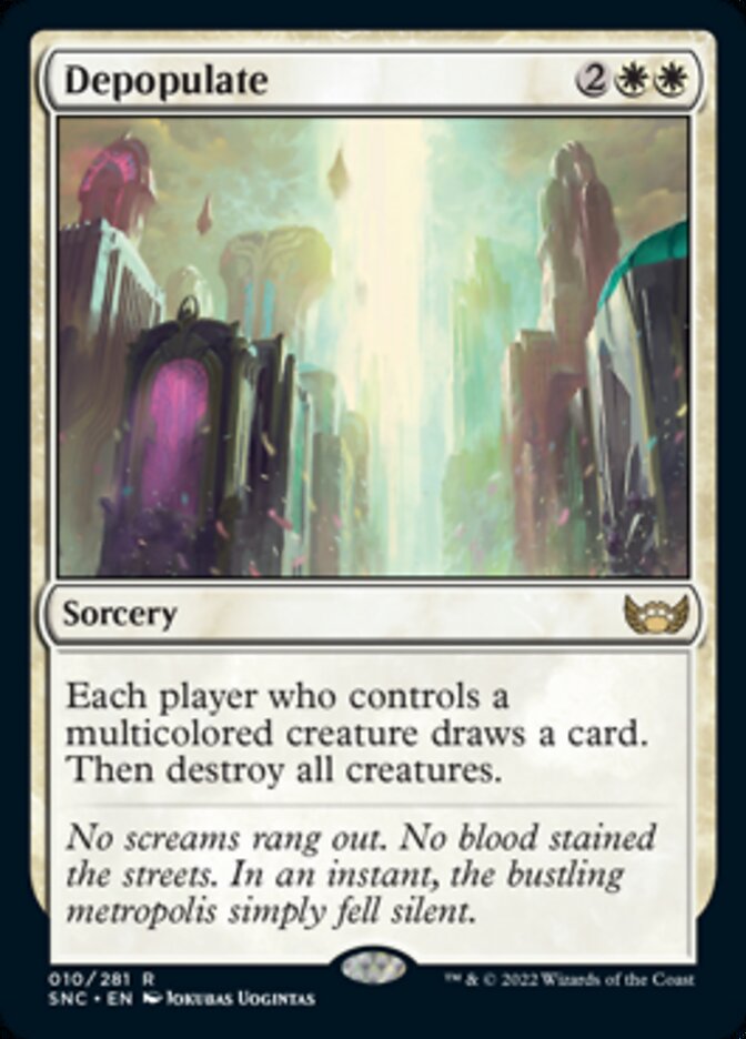 Depopulate [Streets of New Capenna] [Foil]