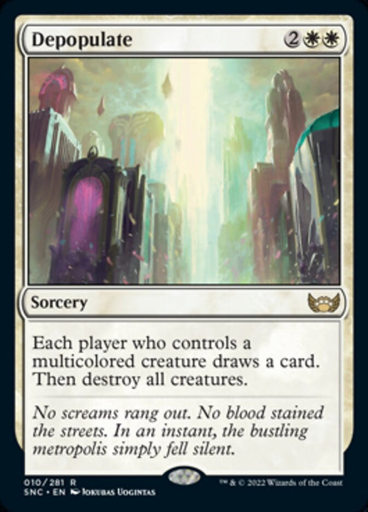 Depopulate [Streets of New Capenna] [Foil]