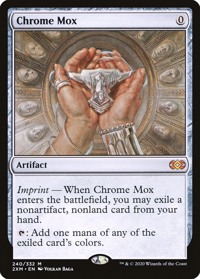 Chrome Mox [Double Masters] [Foil]