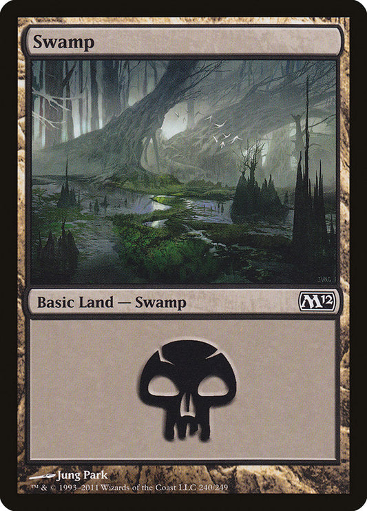 Swamp (240) [Core Set 2012] [Foil]