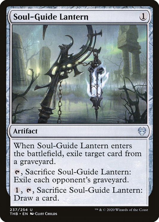 Soul-Guide Lantern [Theros Beyond Death] [Foil]