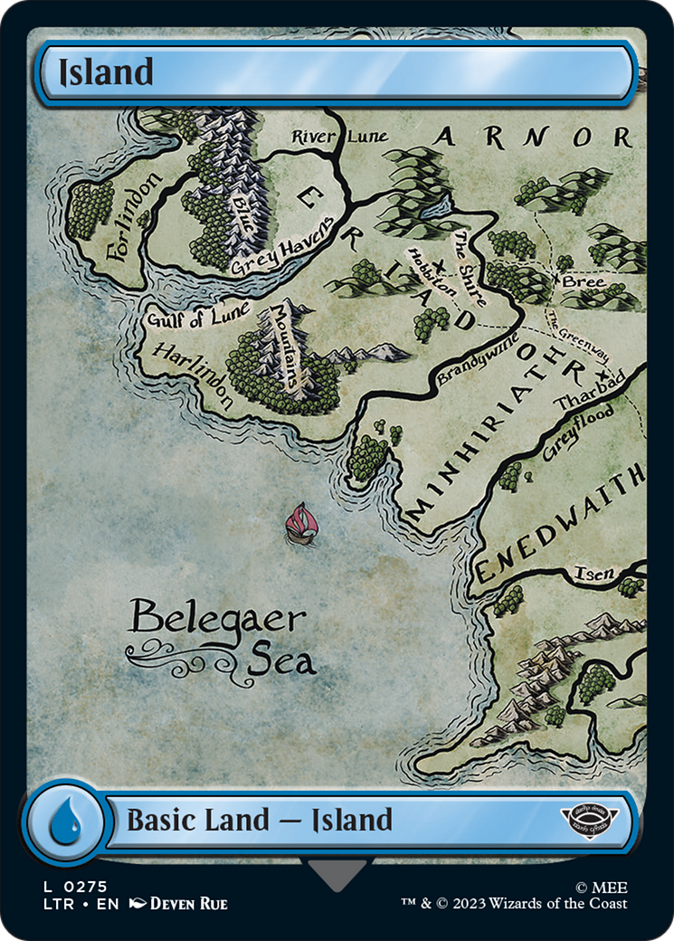 Island (275) [The Lord of the Rings: Tales of Middle-Earth] [Foil]