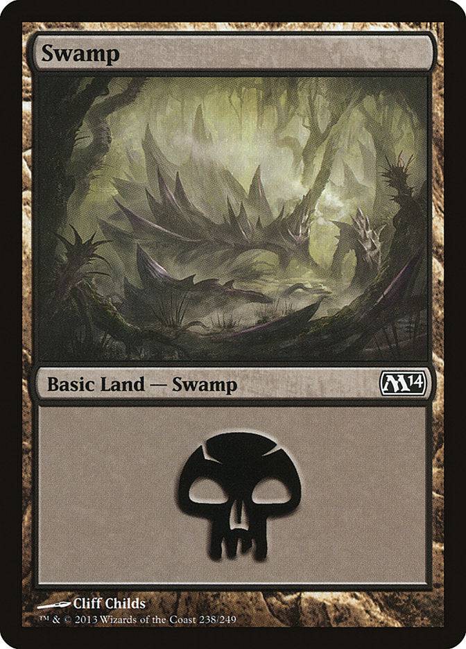 Swamp (238) [Core Set 2014] [Foil]