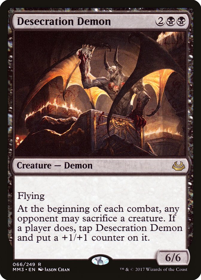 Desecration Demon [Modern Masters 2017] [Foil]