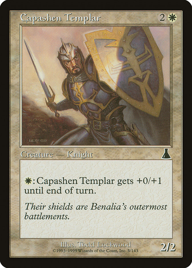 Capashen Templar [Urza's Destiny] [Foil]