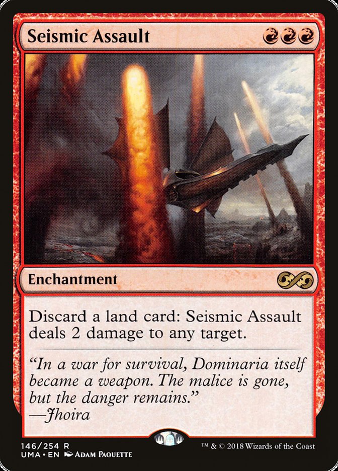 Seismic Assault [Ultimate Masters] [Foil]