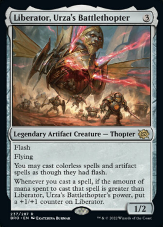 Liberator, Urza's Battlethopter [The Brothers' War] [Foil]