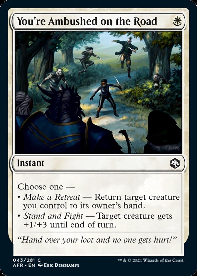 You're Ambushed on the Road [Dungeons & Dragons: Adventures in the Forgotten Realms] [Foil]
