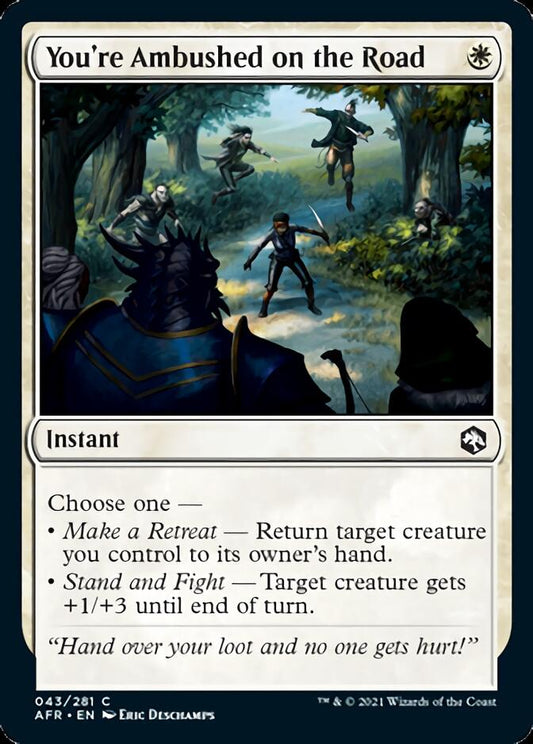 You're Ambushed on the Road [Dungeons & Dragons: Adventures in the Forgotten Realms] [Foil]
