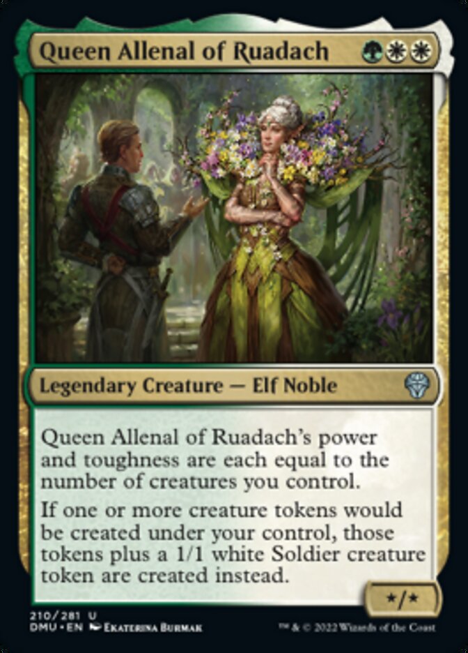 Queen Allenal of Ruadach [Dominaria United] [Foil]