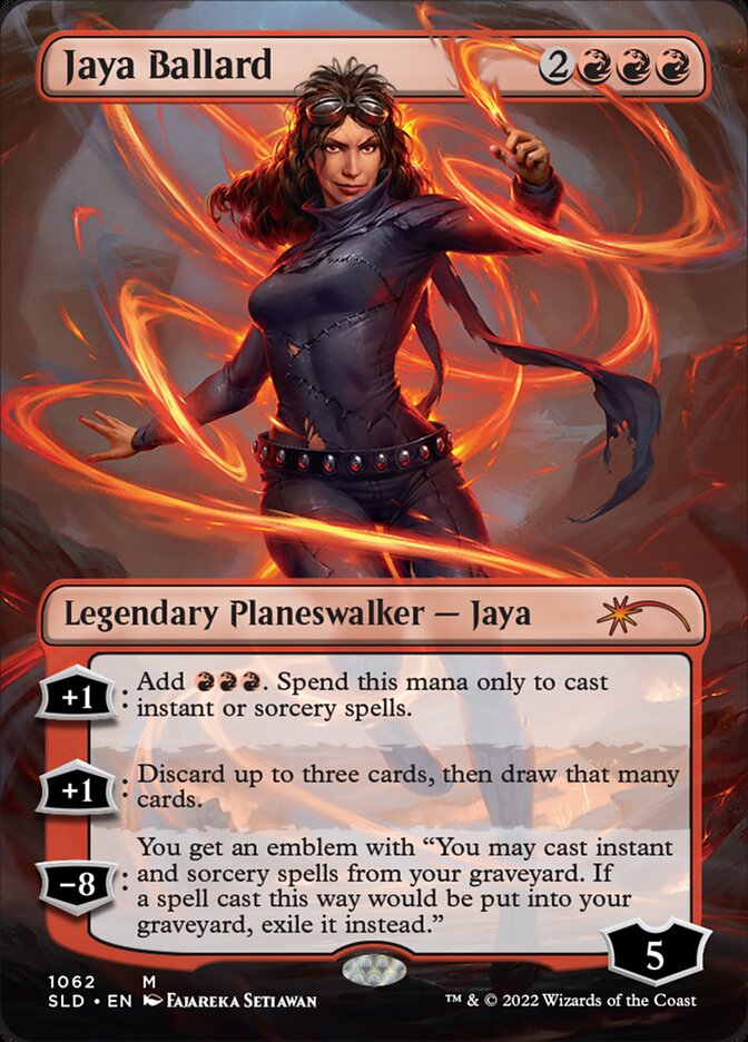Jaya Ballard (Borderless) [Secret Lair Drop Series] [Foil]