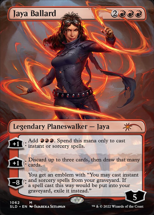 Jaya Ballard (Borderless) [Secret Lair Drop Series] [Foil]
