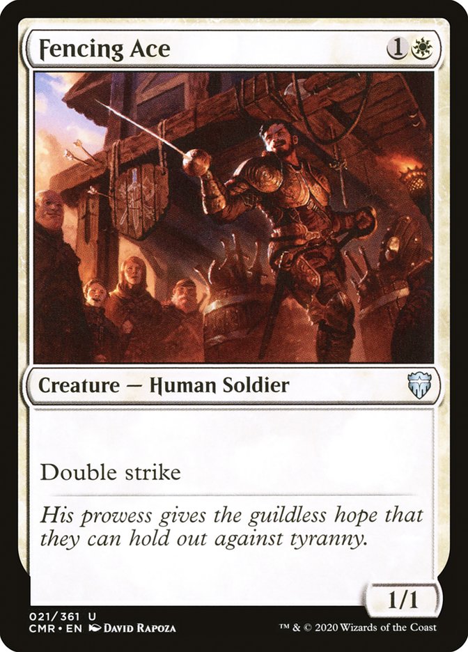Fencing Ace [Commander Legends] [Foil]