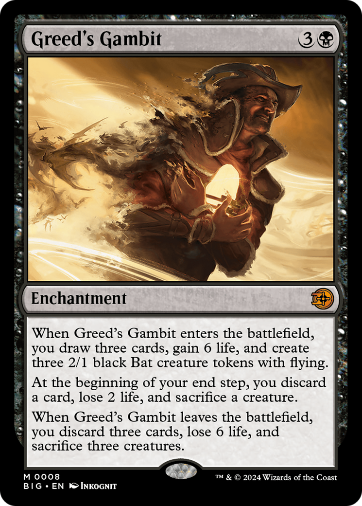 Greed's Gambit [Outlaws of Thunder Junction: The Big Score] [Foil]