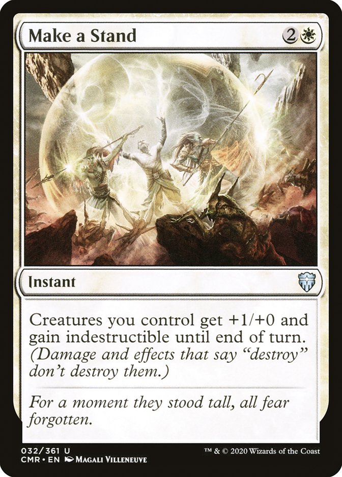 Make a Stand [Commander Legends] [Foil]
