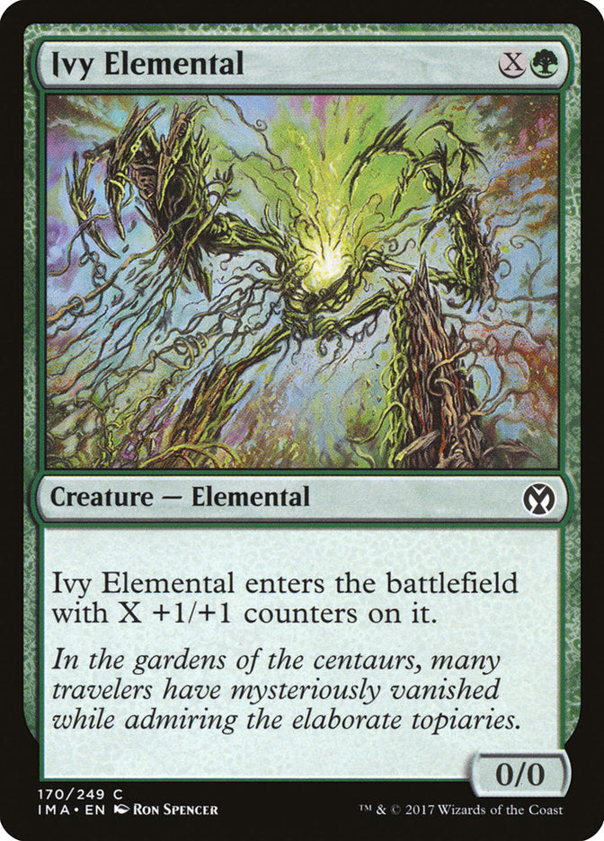 Ivy Elemental [Iconic Masters] [Foil]