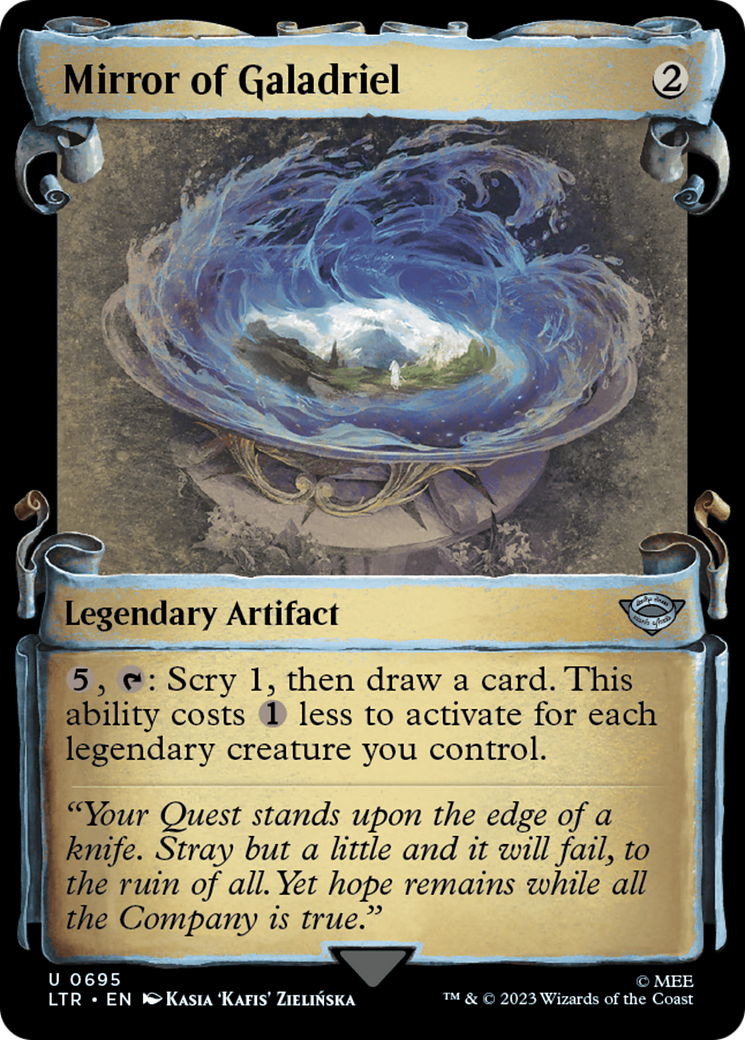 Mirror of Galadriel [The Lord of the Rings: Tales of Middle-Earth Showcase Scrolls] [Foil]