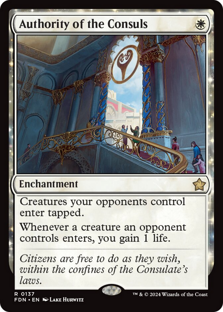 Authority of the Consuls [Foundations] [Foil]