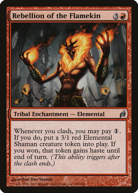 Rebellion of the Flamekin [Lorwyn] [Foil]