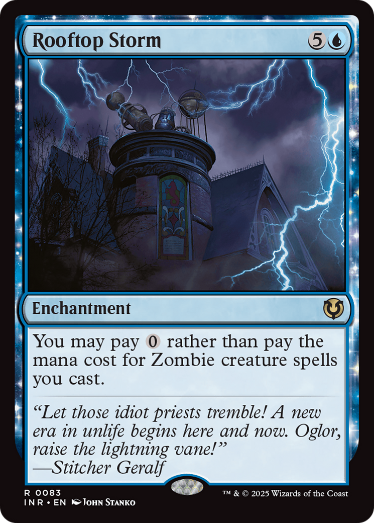 Rooftop Storm [Innistrad Remastered] [Foil]
