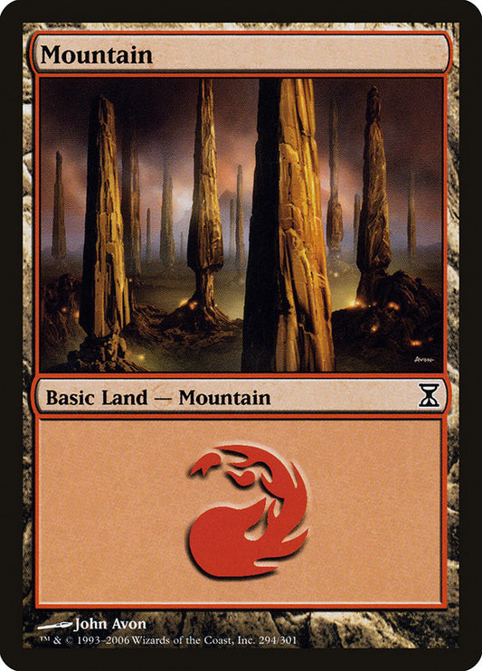 Mountain (294) [Time Spiral] [Foil]