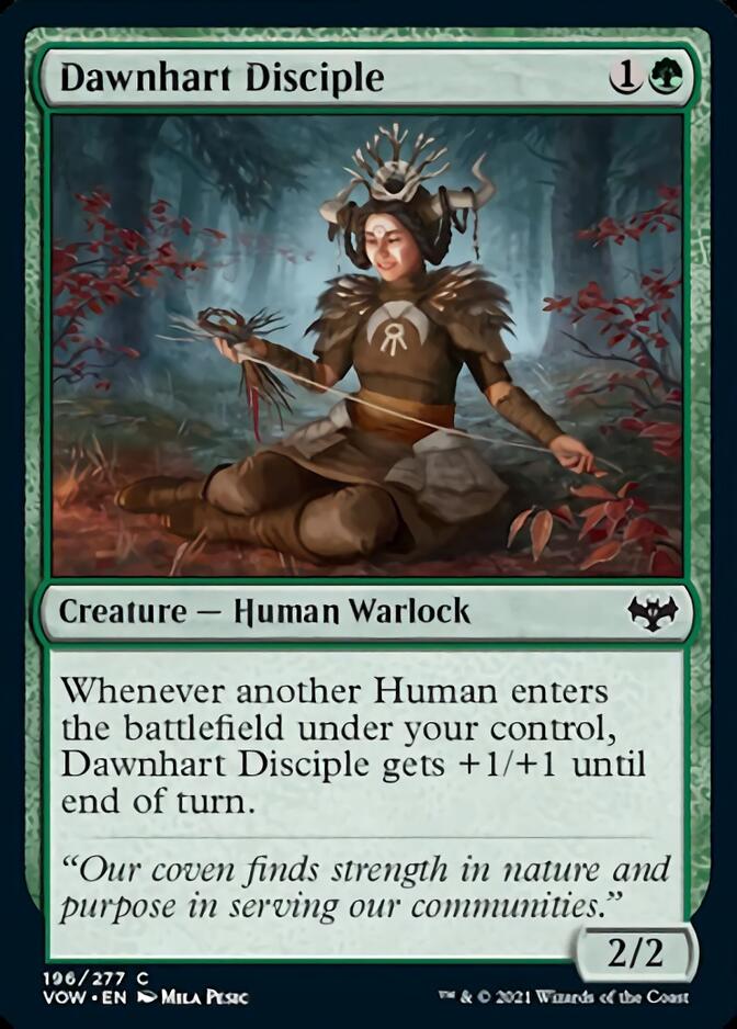 Dawnhart Disciple [Innistrad: Crimson Vow] [Foil]