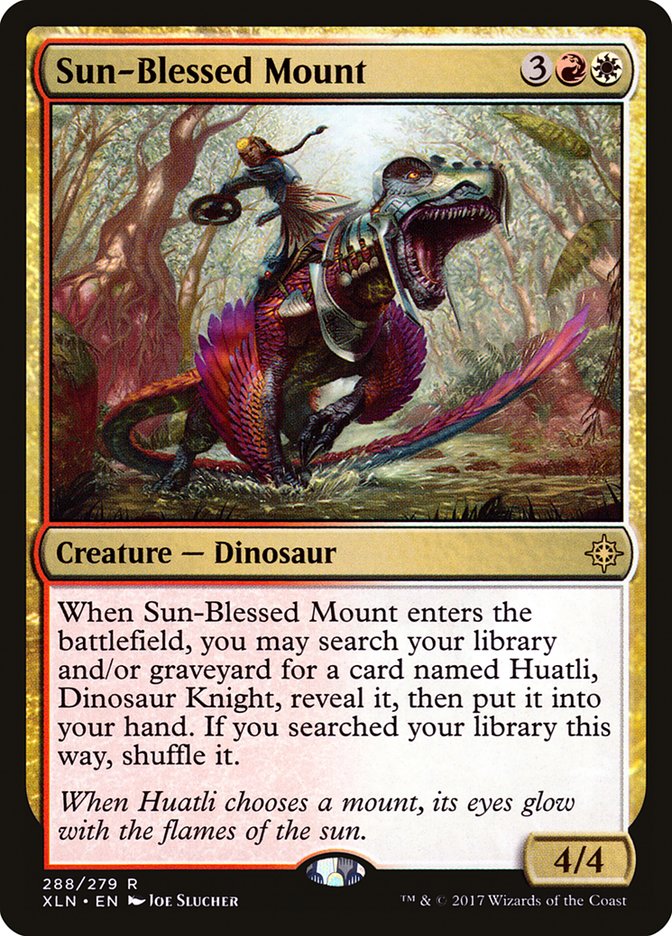 Sun-Blessed Mount [Ixalan] [Foil]