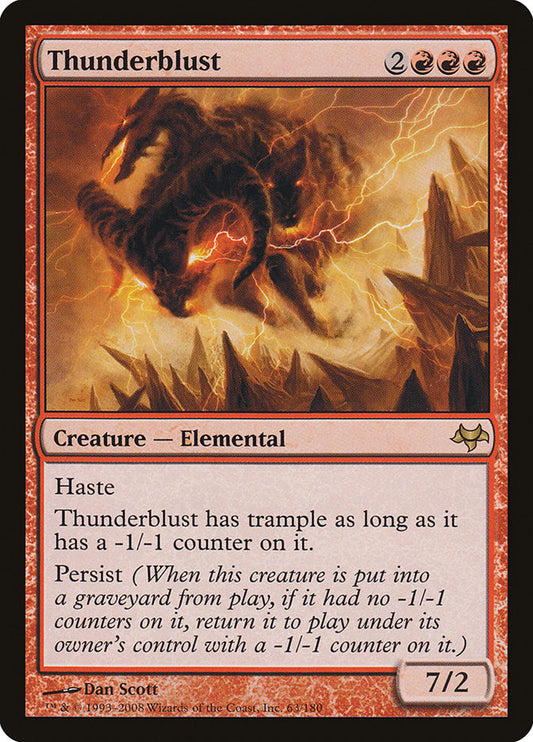 Thunderblust [Eventide] [Foil]