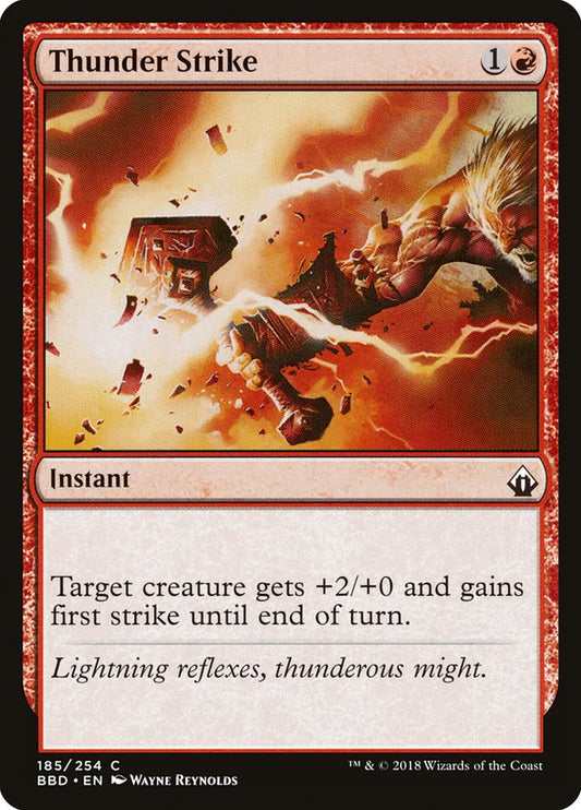 Thunder Strike [Battlebond] [Foil]