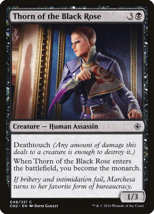 Thorn of the Black Rose [Conspiracy: Take the Crown] [Foil]