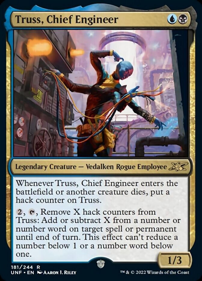 Truss, Chief Engineer [Unfinity] [Foil]