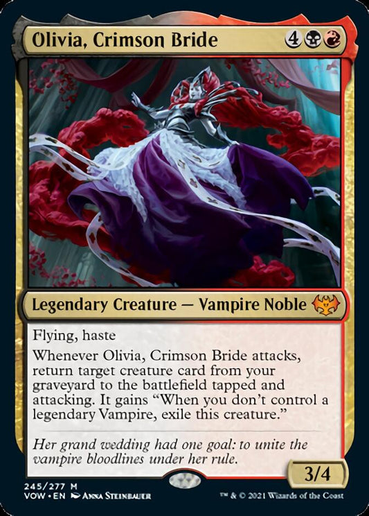 Olivia, Crimson Bride [Innistrad: Crimson Vow] [Foil]