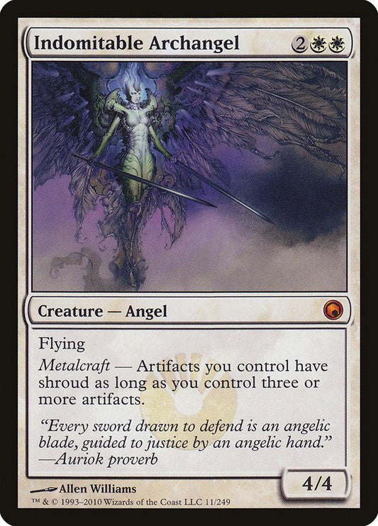 Indomitable Archangel [Scars of Mirrodin] [Foil]