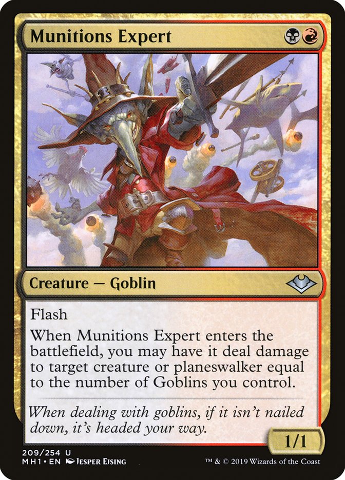 Munitions Expert [Modern Horizons] [Foil]