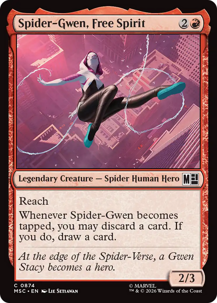 Spider-Gwen, Free Spirit [Marvel Super Heroes Commander]