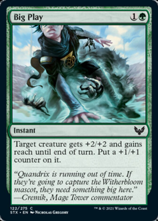 Big Play [Strixhaven: School of Mages] [Foil]