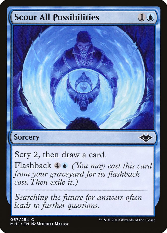 Scour All Possibilities [Modern Horizons] [Foil]