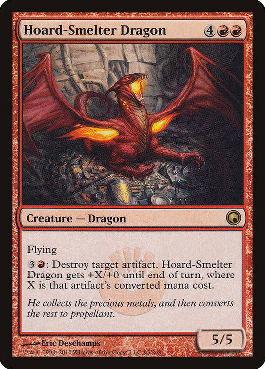 Hoard-Smelter Dragon [Scars of Mirrodin] [Foil]