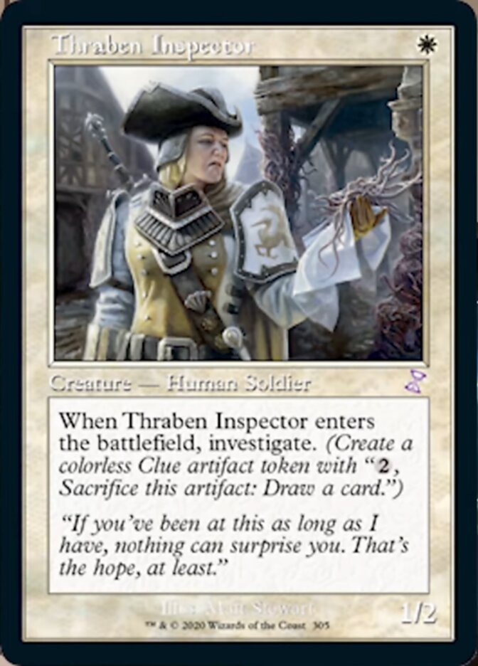 Thraben Inspector (Timeshifted) [Time Spiral Remastered] [Foil]